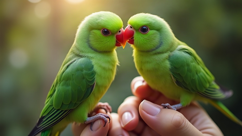 Hand-Taming an Adult Rescue Parrotlet That Has Never Been Handled