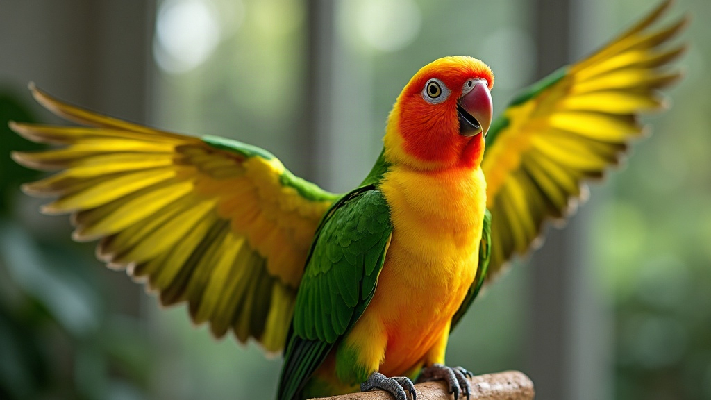 How to Bird-Proof a Home Office for a Free-Flying Conure