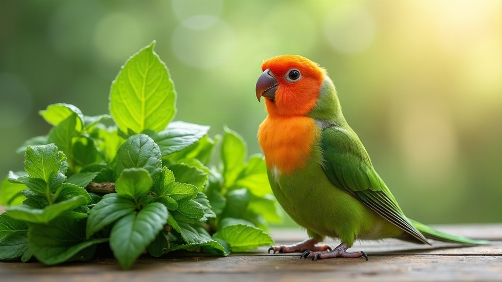 Safe Fresh Herbs for Pet Birds: Basil, Cilantro, Mint & Portions